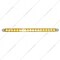 United Pacific 19 Led 12 Reflector Turn Signal Light Bar - Amber Led/Clear Lens 39775B - alternate 1